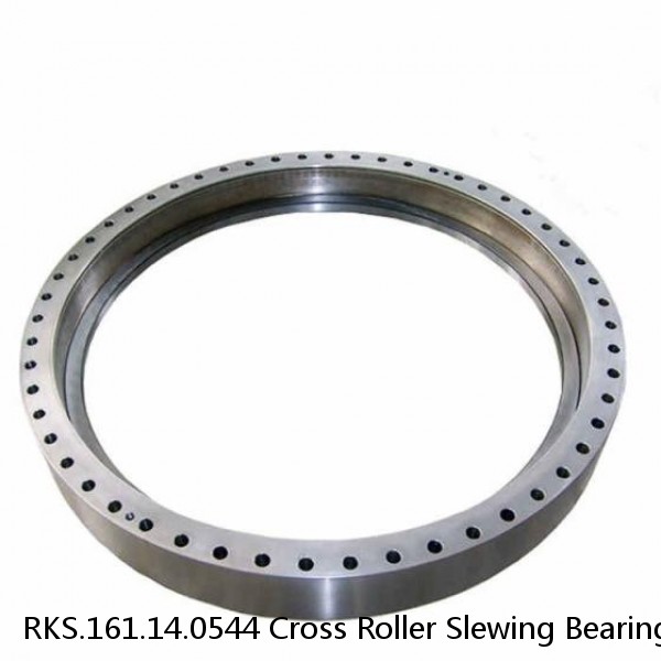 RKS.161.14.0544 Cross Roller Slewing Bearing With External Gear