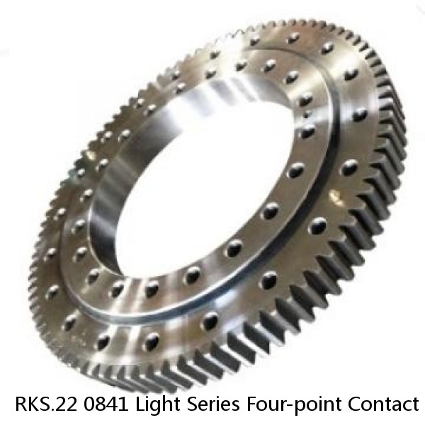 RKS.22 0841 Light Series Four-point Contact Ball Slewing Bearing With Internal Gear