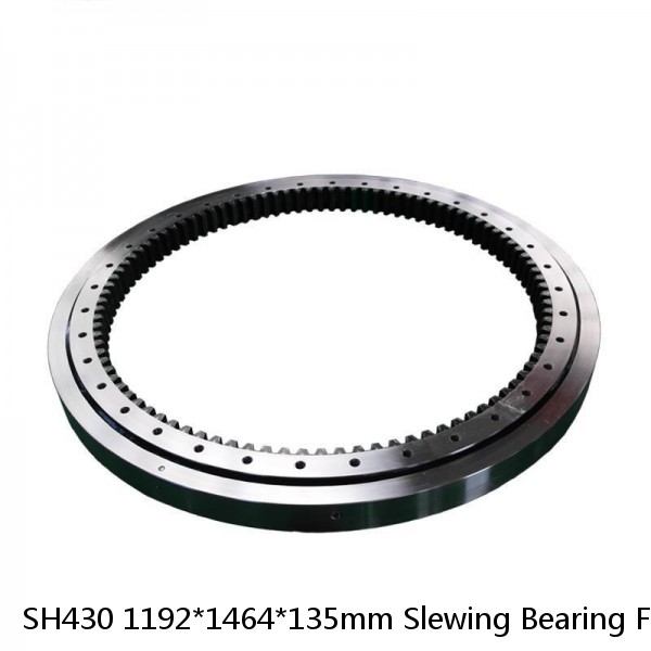 SH430 1192*1464*135mm Slewing Bearing For Excavating Machine