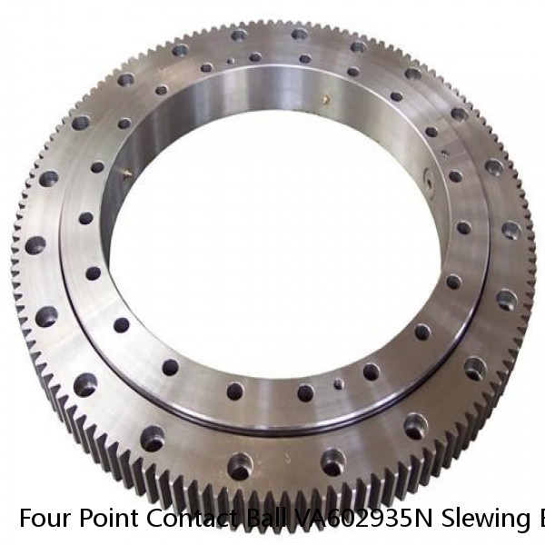 Four Point Contact Ball VA602935N Slewing Bearing 2760x3217x136mm