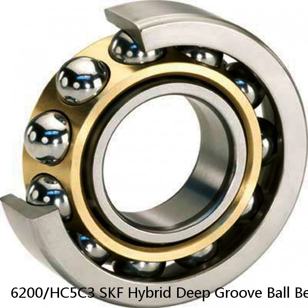6200/HC5C3 SKF Hybrid Deep Groove Ball Bearings #1 small image