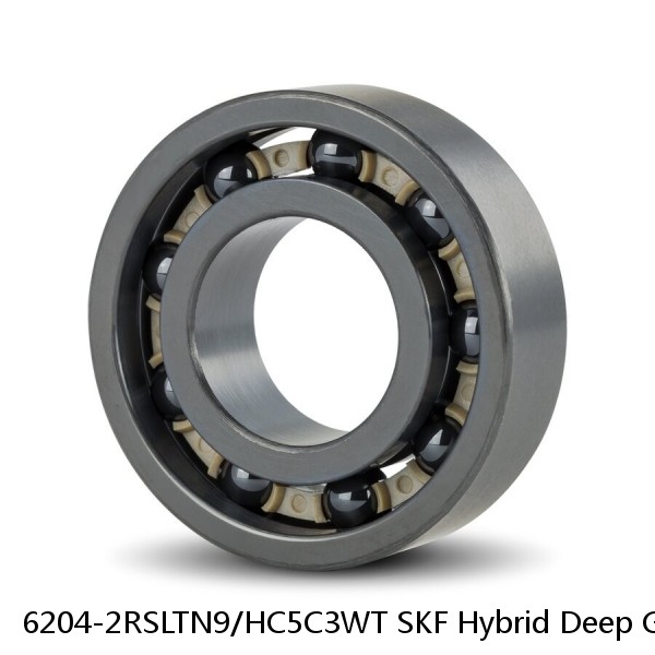 6204-2RSLTN9/HC5C3WT SKF Hybrid Deep Groove Ball Bearings #1 small image