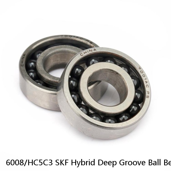 6008/HC5C3 SKF Hybrid Deep Groove Ball Bearings #1 small image