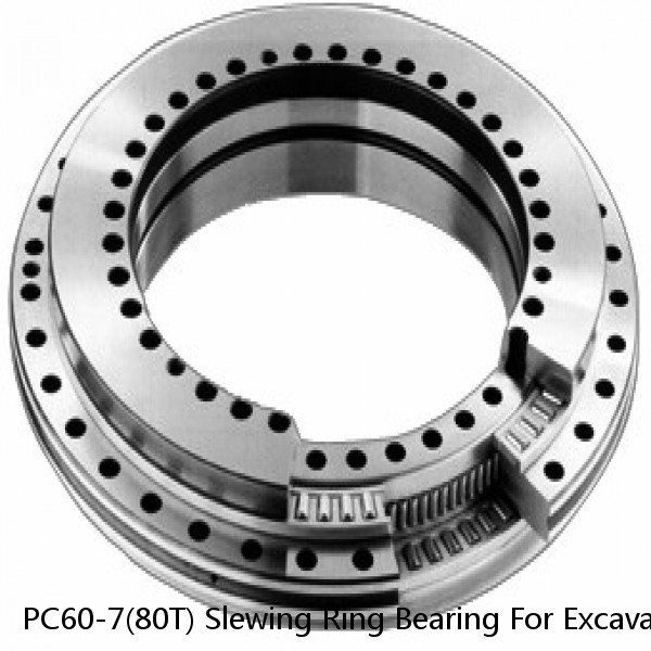 PC60-7(80T) Slewing Ring Bearing For Excavator 852*627*75mm #1 small image