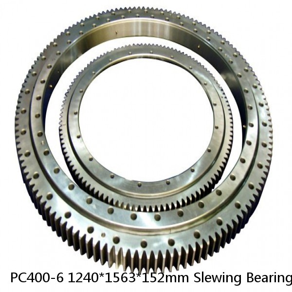 PC400-6 1240*1563*152mm Slewing Bearing Of Excavator Parts