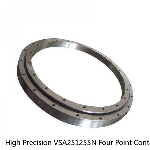 High Precision VSA251255N Four Point Contact Ball Slewing Bearing 1155x1398x80mm