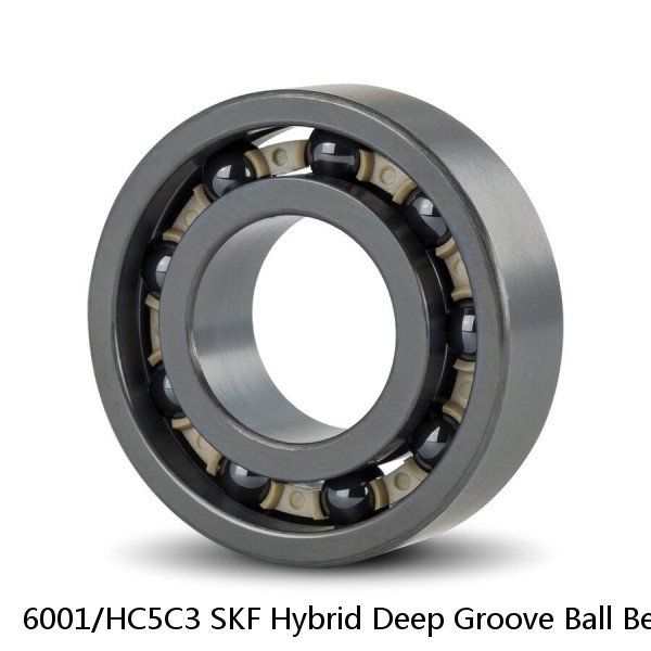 6001/HC5C3 SKF Hybrid Deep Groove Ball Bearings #1 image