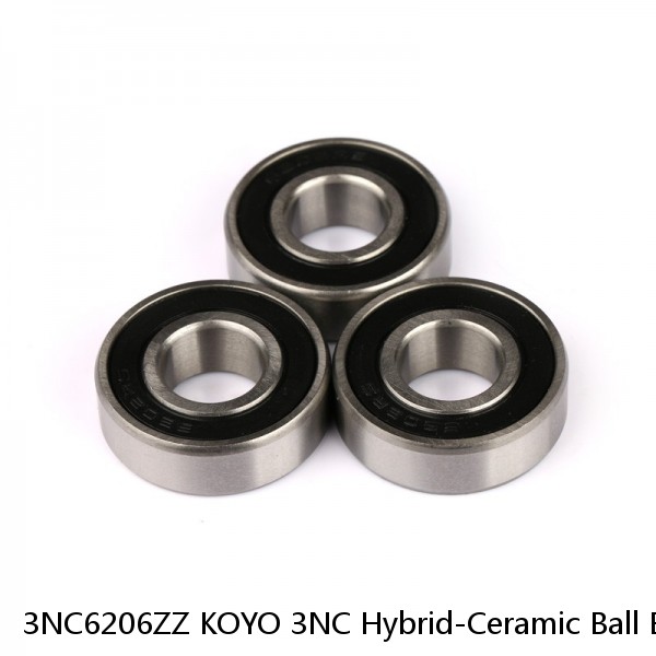 3NC6206ZZ KOYO 3NC Hybrid-Ceramic Ball Bearing #1 image