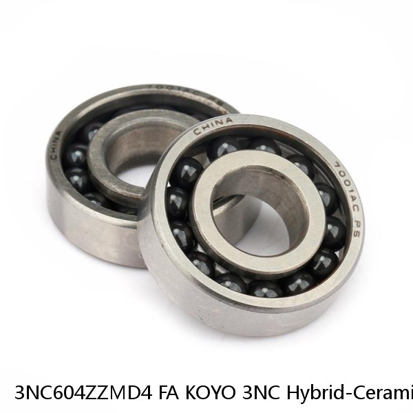 3NC604ZZMD4 FA KOYO 3NC Hybrid-Ceramic Ball Bearing #1 image