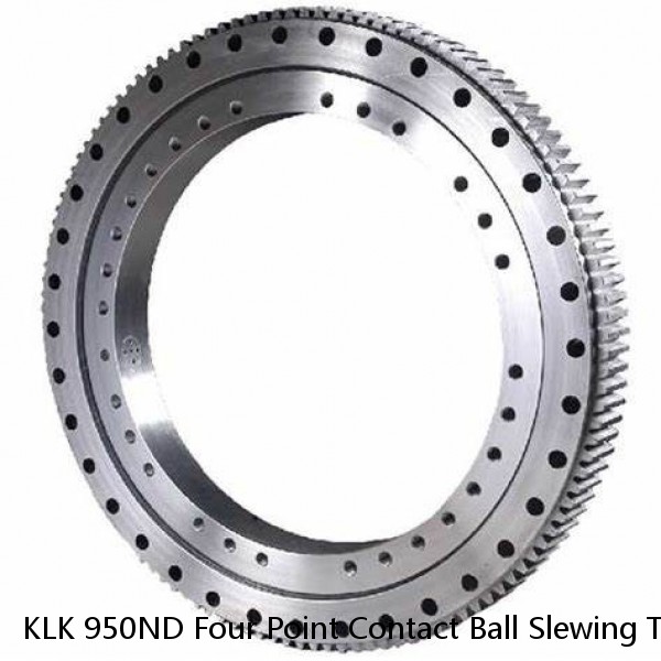 KLK 950ND Four Point Contact Ball Slewing Turntable Bearing #1 image