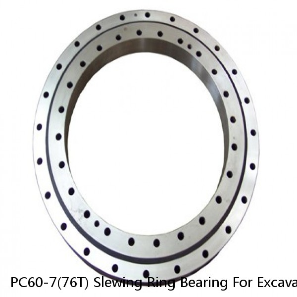 PC60-7(76T) Slewing Ring Bearing For Excavator 806*596*74mm #1 image