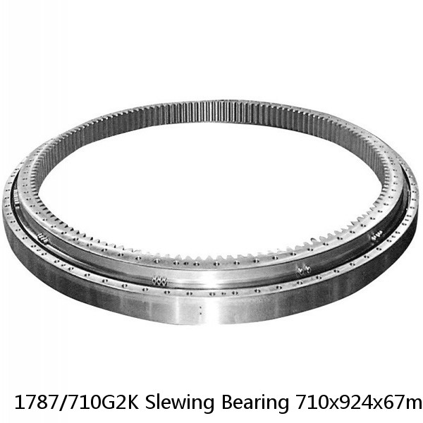 1787/710G2K Slewing Bearing 710x924x67mm #1 image